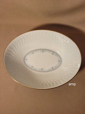 Noritake Lorenzo 6351 Oval Vegetable Serving Bowl EXCELLENT!